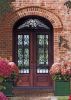 Wrought iron double entry door Furniture