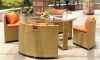 outdoor rattan garden coffee set