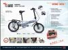 Folding ebike with hidden battery design