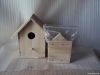 wooden bird house