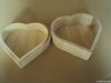 heart shape wooden gift box