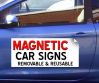 Magnetic car magnets