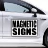 Magnetic car magnets