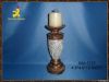 Antique white votive c...