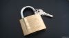 Electroplated padlock, gold iron padlock