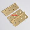 3 / 4 / 5 inches brass material Door Hinge for wood door