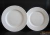ceramic plate plain wh...
