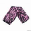 fashion zebra print scarf