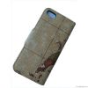 NEW design logbook for iPhone 5 leather case