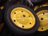 Solid rubber wheel, wheel barrow wheel 13*3