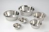 Stainless steel pet bowls