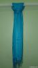 Plain Dyed Pashmina - Satin Scarves & Stoles