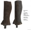 Rider Leather Half Chaps