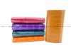 Crocodile skin wallet long trifold for women