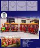 electric mini train to...