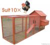 Best selling pet products wooden chicken coop