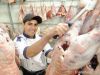 fresh carcass of lamb,...