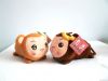the plush banana monke...