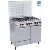 90*60cm freestanding gas oven with gas bottle compartment