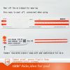 One time use wristband...
