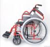 Red new design steel manual wheelchair