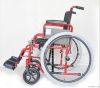 Red new design steel manual wheelchair