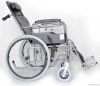 High back half recline steel manual wheelchair