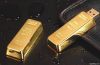 Talect-UM41-Promotional customized metal golden bar usb flash drive