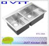 all-in-one stainless steel topmount sink RTS 200a-2