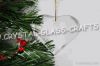 Beveled jade glass orn...