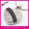 White And Black CZ Chr...
