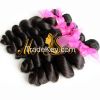 Moresoo high quality unprocessed natural color 6A indian loose weave virgin  human hair