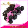 Moresoo high quality unprocessed natural color 6A indian body weave virgin  human hair