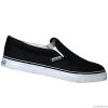 Court shoes jeans Slip-on (Black)