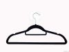 velvet flocked hanger ...