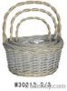 willow wall basket for...