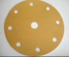 Yellow Coated Sanding Discs