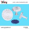 Cake decoration butterfly plastic pastry plunger cutters