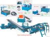 Waste tire recycling plant