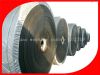 Rubber heat resistant conveyor belt