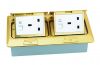 2 Gang Spring Up Floor Socket HTD-1602