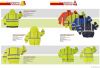 EN471 Class2, ANSI/ISEA Standard Hi-vis Reflective Jacket