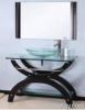 Glass basin