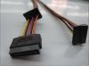 Wire Harness with SATA 15P/M to 15P/M Cable