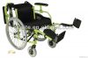 durable manual folding aluminium alloy frame wheelchair