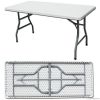 banquet folding table 6ft in plastic from China Jiangsu