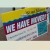 Corrugated/coroplast/corflute sign board