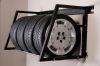 Heavy Duty Adjustable Tire Rack wall mounted