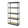 72 inch 5 shelf storage rack