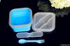 Mutil-function folding silicone steamer for cookware